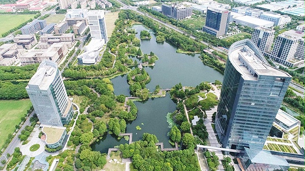 中新生态城湿地公园园林案例