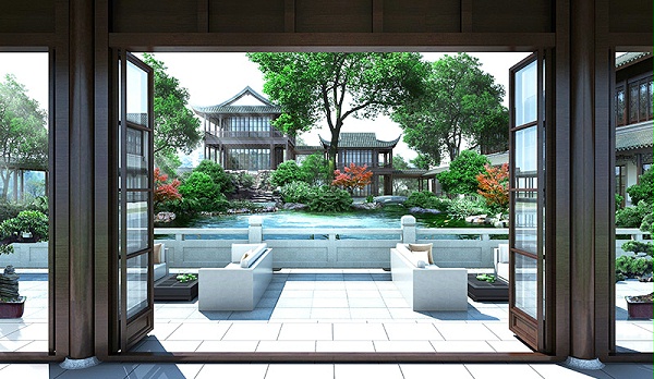 日式庭院设计趋于静谧、充满禅意！